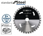BOSCH Standard for Steel körfűrészlap akkumulátoros kézi vetetésű fém szárazfűrészekhez