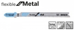 BOSCH T118AF Flexible for Metal szúrófűrészlap (2/5/25/100db)