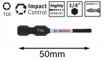 BOSCH ImpactControl Torx® csavarbit (T10; 50mm; 1db)