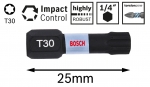 BOSCH ImpactControl Torx® csavarbit (T30; 25mm; 2db)