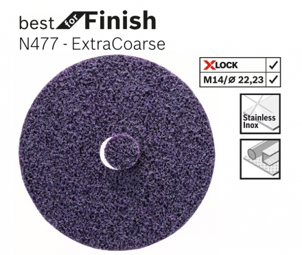 BOSCH N477 Best for Finish SCM filckorong (Extra durva; 25db)