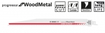 BOSCH S 1256XHM Progressor for Wood and Metal keményfémlapkás szablyafűrészlap (10db)