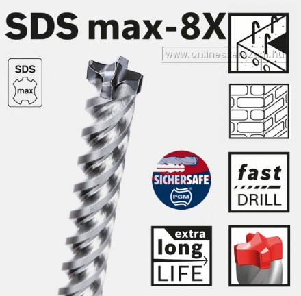 BOSCH SDS-max-8X betonfúró