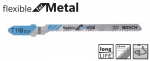 BOSCH T118EOF Flexible for Metal szúrófűrészlap (3/5db-os)