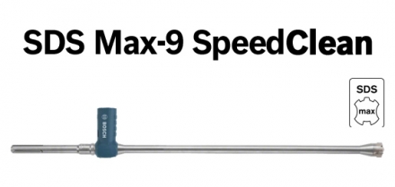 SDS-Max-9 SpeedClean betonfúrószár (4 élű; 28x600mm)